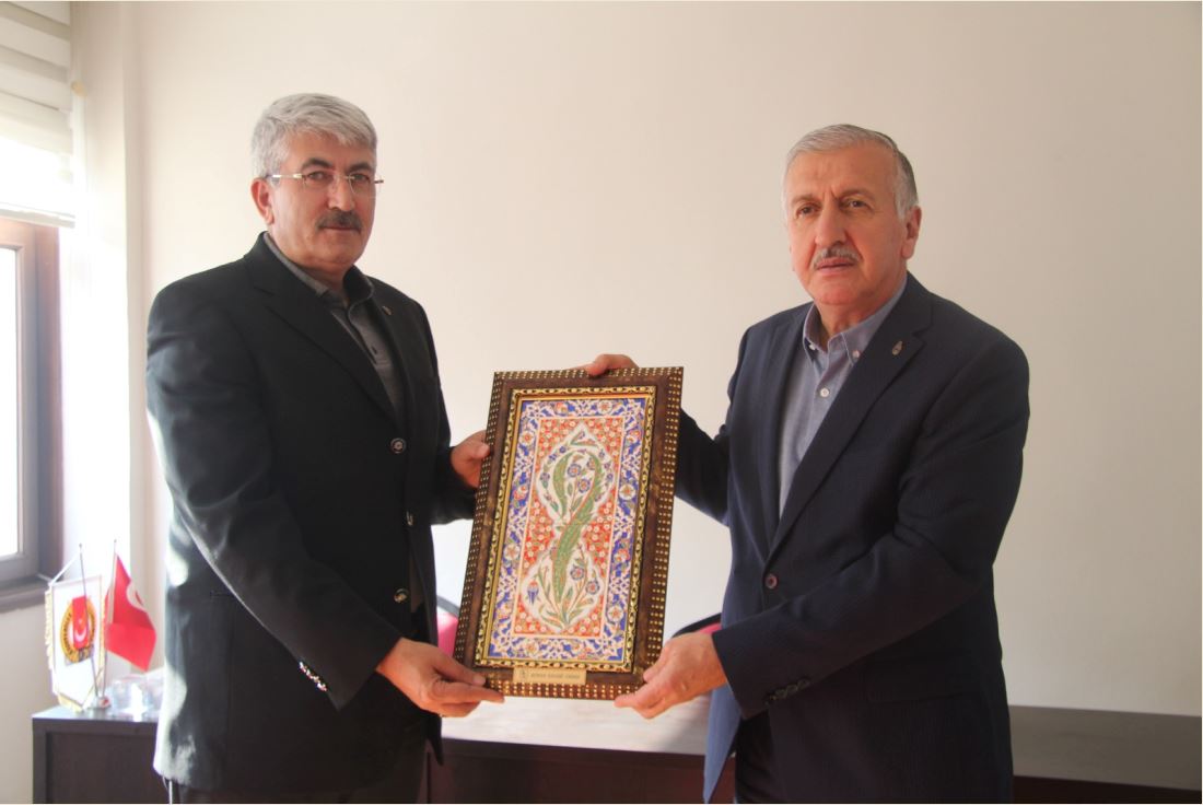 Odası Başkanı Mustafa Büyükeğen’den  Başkan  Sefa Özdemir’e Ziyaret