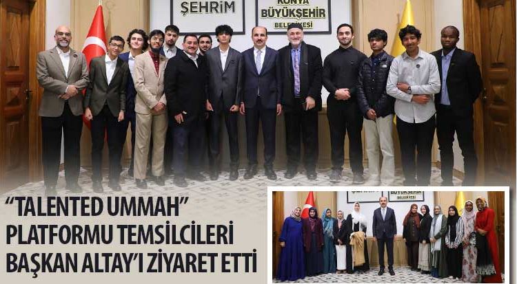 “Talented Ummah” Platformu Temsilcileri Başkan Altay’ı Ziyaret Etti