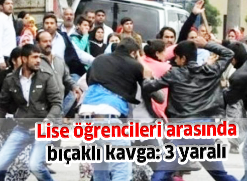 Konya'da çıkan bıçaklı kavgada 7 lise öğrencisi yaralandı