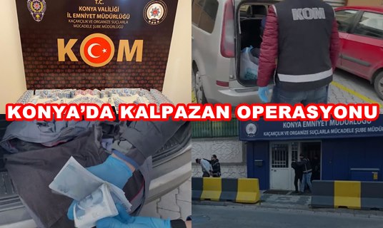 Konya’da Kalpazan Operasyonu: 2 Tutuklama 