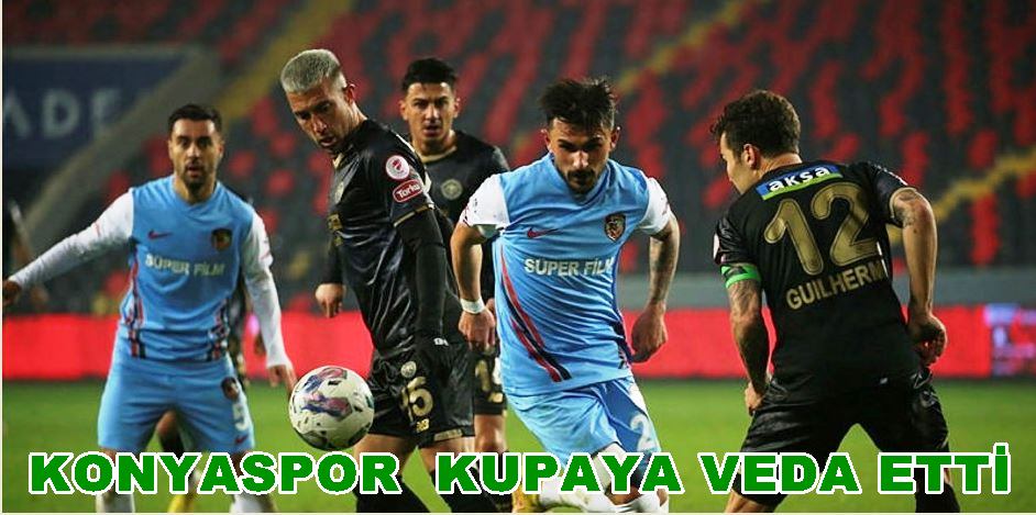 Konyaspor Kupaya Veda Etti