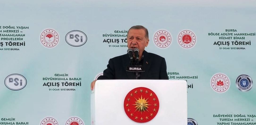 Cumhurbaşkanı Erdoğan: 'Barajlar olmazsa kuraklıkla mücadele edemezsiniz'