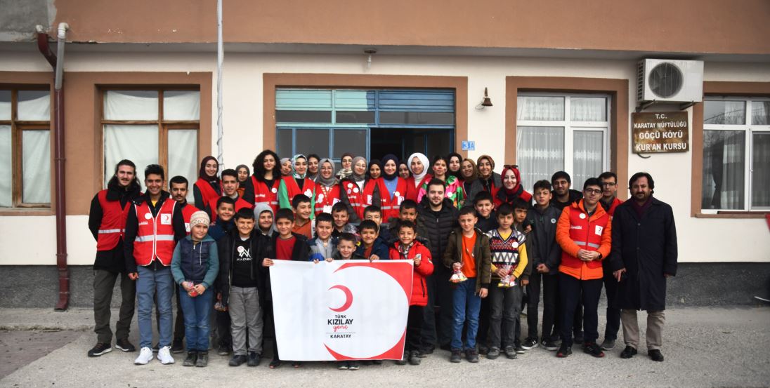 Türk Kızılay Karatay Şubesi Gençlik Kolları Başkanlığından Şivlilik Etkinliği
