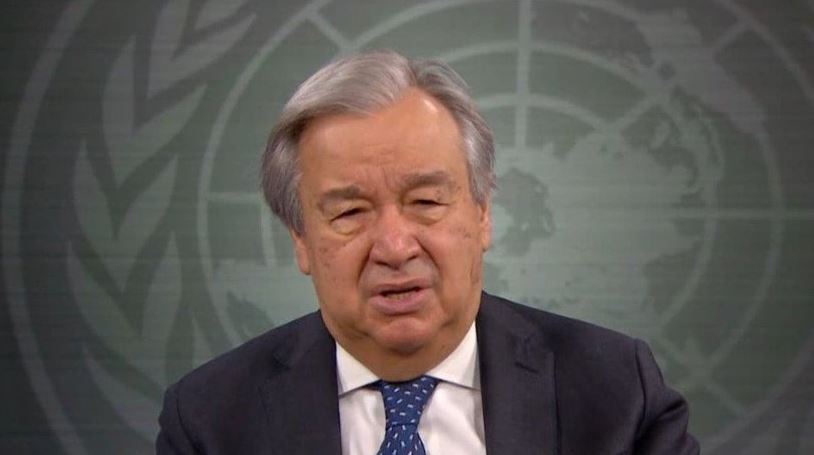 Antonio  Guterres: “Türk halkının sıcaklığını ve cömertliğini asla unutmayacağım”