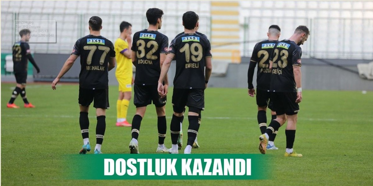 Konyaspor, dostluk maçında Afyonspor'u farklı yendi
