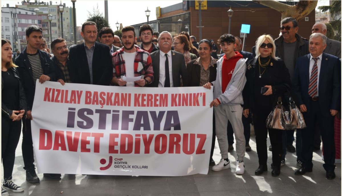 CHP Gençlik Kollarından, Kızılay Genel Başkanına İstifa Çağrısı 