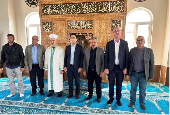 Başkan Ali Konak , Camii Açılışına Katıldı