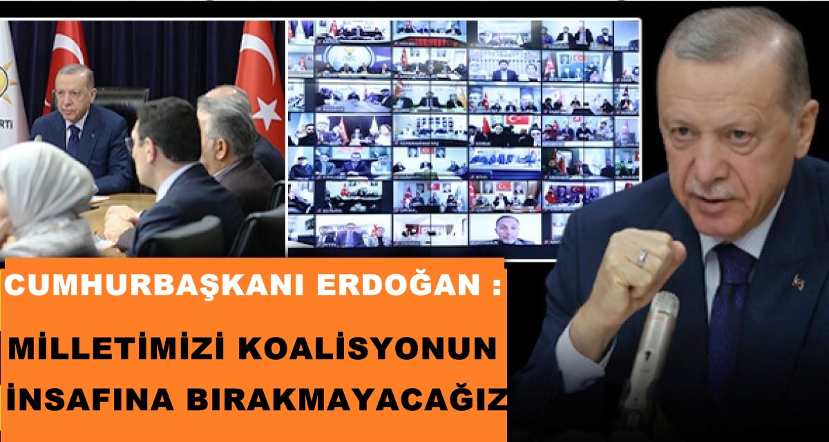 Cumhurbaşkanı Erdoğan: '14 Mayıs destanını Cumhur İttifakı olarak inşallah beraberce yazacağız'