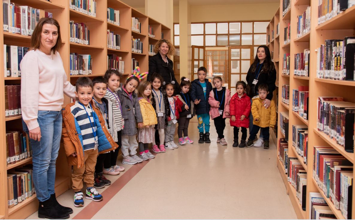 Anaokulu Öğrencileri, Prof. Dr. Erol Güngör Kütüphanesini Ziyaret Etti