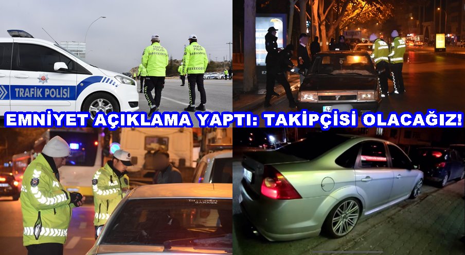 Konya’da Abartı Egzoz İhbarları Üzerine Polis Ekipleri Denetimlerini Sıkılaştırdı
