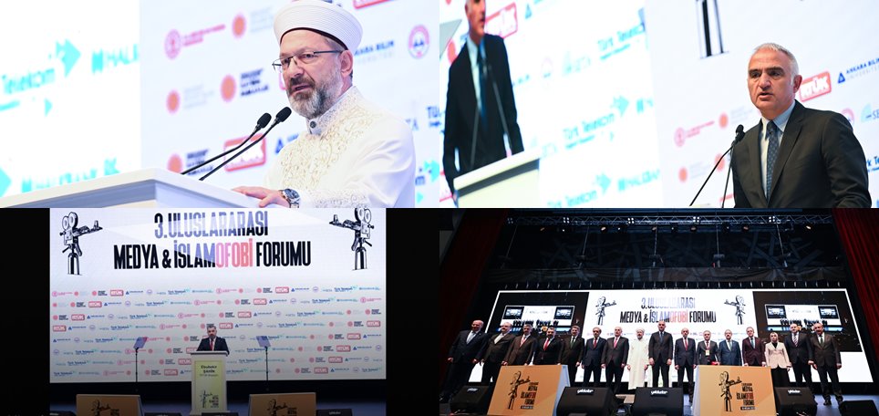 Uluslararası Medya ve İslamofobi Forumu’nun 3’üncüsü Ankara’da düzenlendi