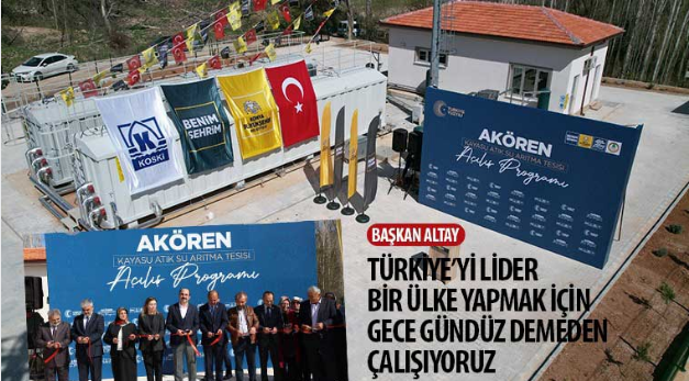 Başkan Altay: “Türkiye’yi Lider Bir Ülke Yapmak İçin Gece Gündüz Demeden Çalışıyoruz”