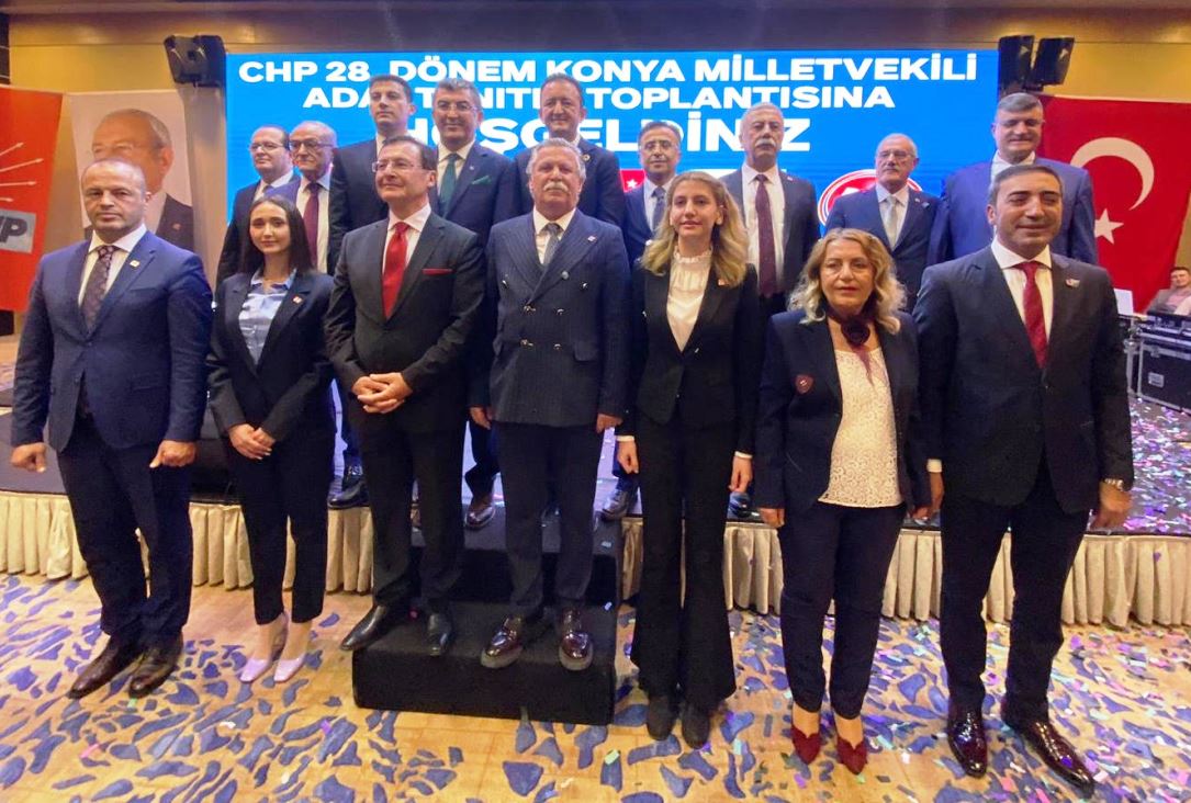 Konya’da CHP, Milletvekillerini Tanıtı