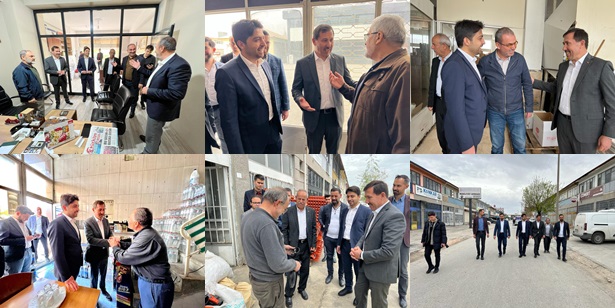 Başkan Hasan Kılca, Mehmet Genç İle Muhammed Zeren, Şekerciler Sanayi Sitesi’nde Vatandaşlarla Buluştu
