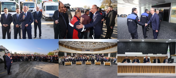 Başkan Kavuş, Mesai Arkadaşlarıyla Bayramlaştı