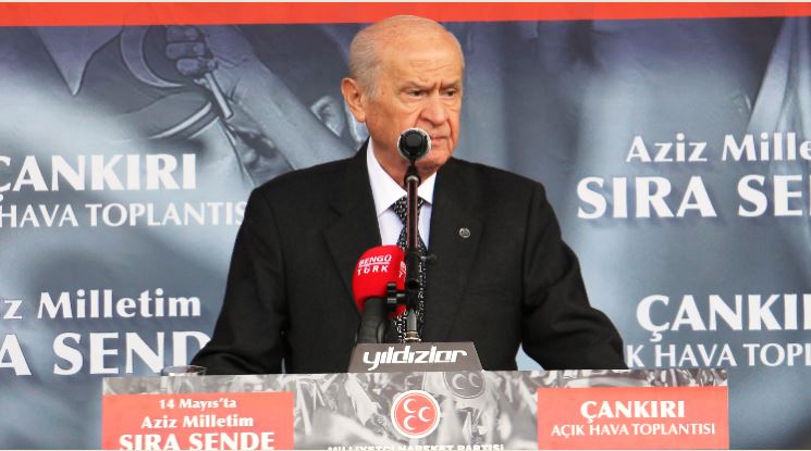 MHP lideri Bahçeli: ‘’Emperyalizmin Arkasına Saklanıp Türkiye'yi Taşlıyorlar’’