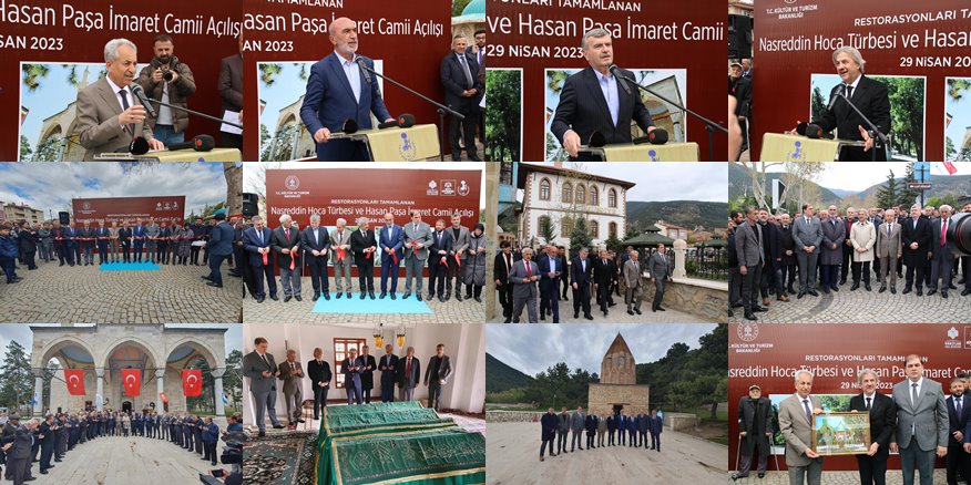 Akşehir'de Restore Edilen  Türbeler Açıldı 