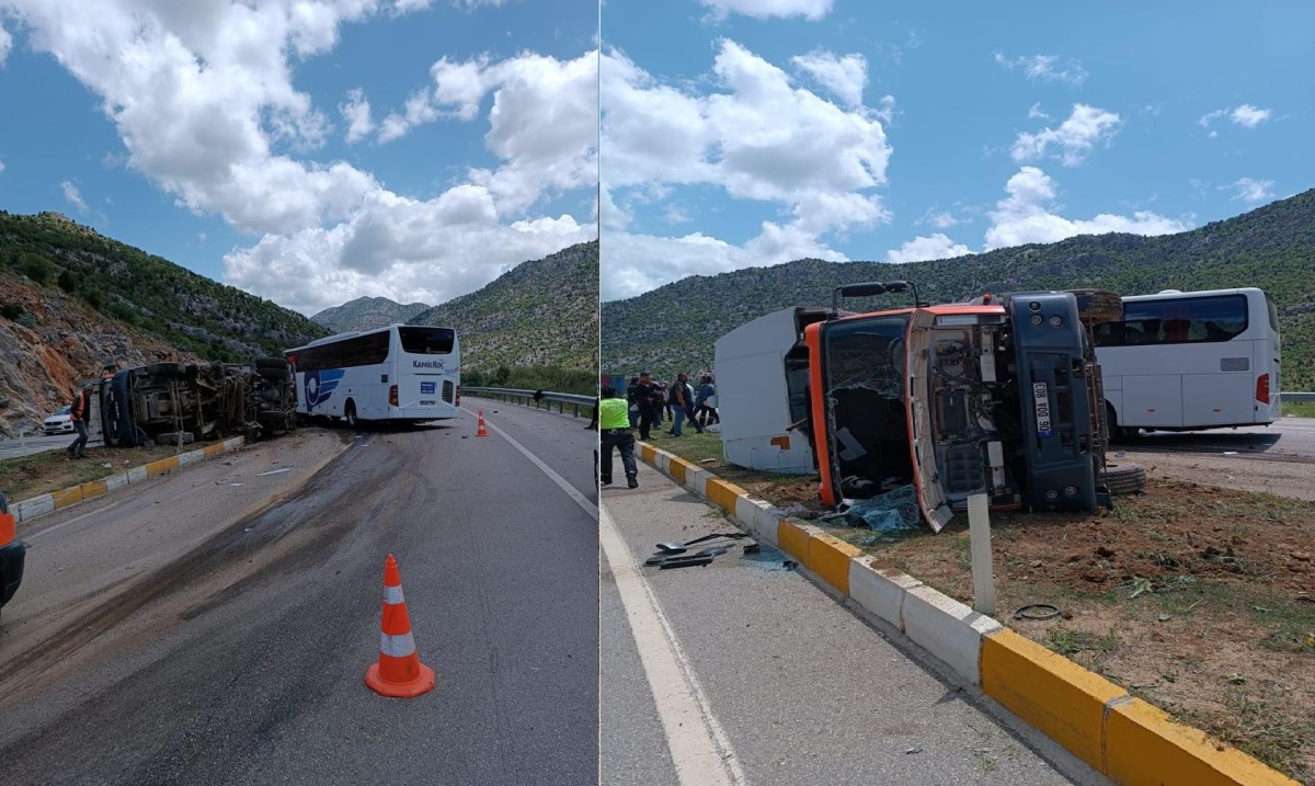 Konya’da Trafik Kazası: 1 Ölü 15 Yaralı