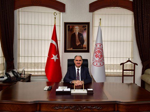 Vali Vahdettin Özkan’dan Jandarma Teşkilatının 184. Kuruluş Yıl dönümü Kutlama  Mesajı