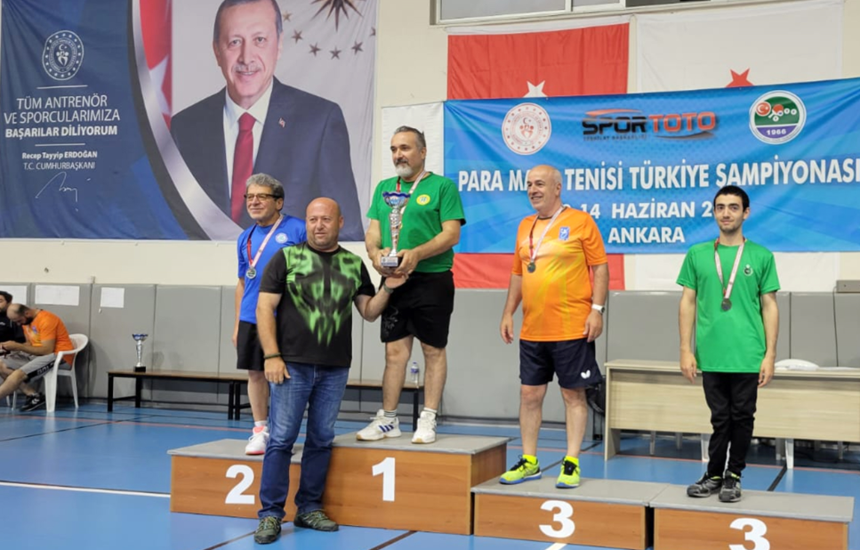 Karatay’ın Başarılı Para Masa Tenisi Sporcusu Türkiye Şampiyonası'nda 3’ncü Oldu