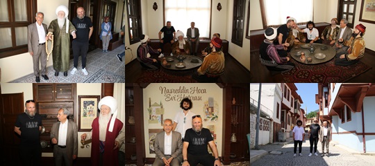 Sanatçı Çetin Altay Akşehir’e Hayran Kaldı 