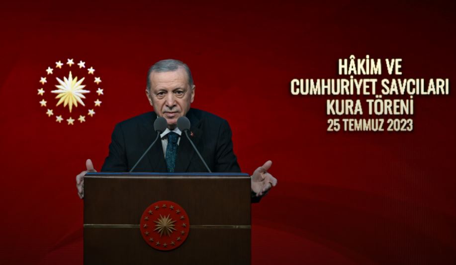 Cumhurbaşkanı Erdoğan, Hâkim ve Savcı Kura Töreni’nde konuştu