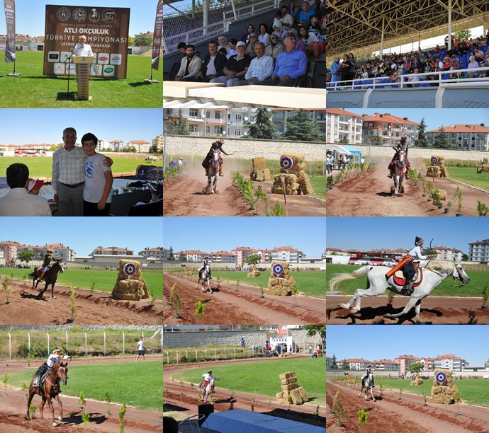 Atlı Okçuluk Türkiye Şampiyonası Çeyrek Final Müsabakaları Akşehir’de Başladı
