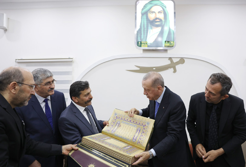 Cumhurbaşkanı Erdoğan, Muharrem ayı dolayısıyla düzenlenen  programa katıldı