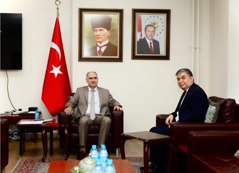   Konya'ya Atanan İl Emniyet Müdürü Mahmut Karabulut İlk Olarak Vali Özkan’ı Ziyaret Etti