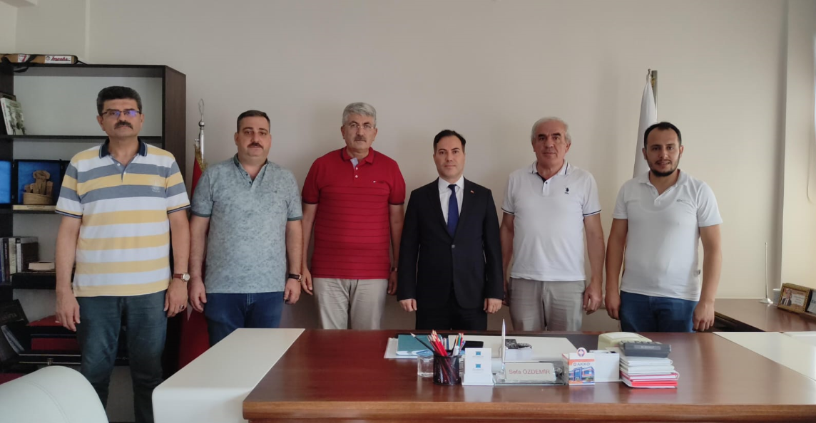 CİB Bölge Müdürü Taşkıran KGC Başkanı Özdemir’i Ziyaret Eti 