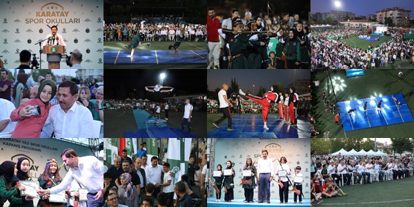 Karatay Yaz Spor Okulları’na Muhteşem Final Programı