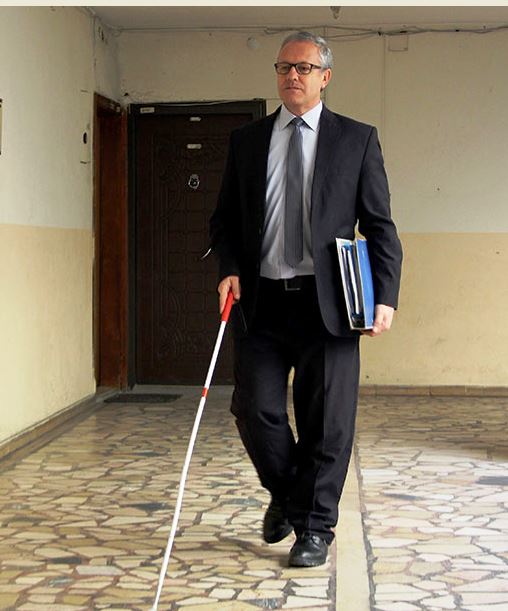  Başkan Özcan :''15 Ekim Görme Engelliler Dünya Beyaz Baston Güvenlik Günüdür''