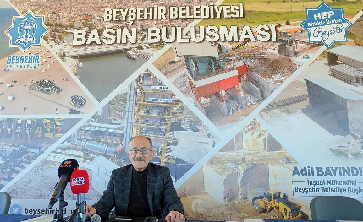 Beyşehir Belediye Başkanı Adil  bayındır Konya Basını İle Buluştu