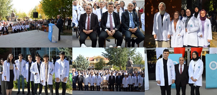 Konya'nın Hekim Adayları  Beyaz Önlüklerini Giydi