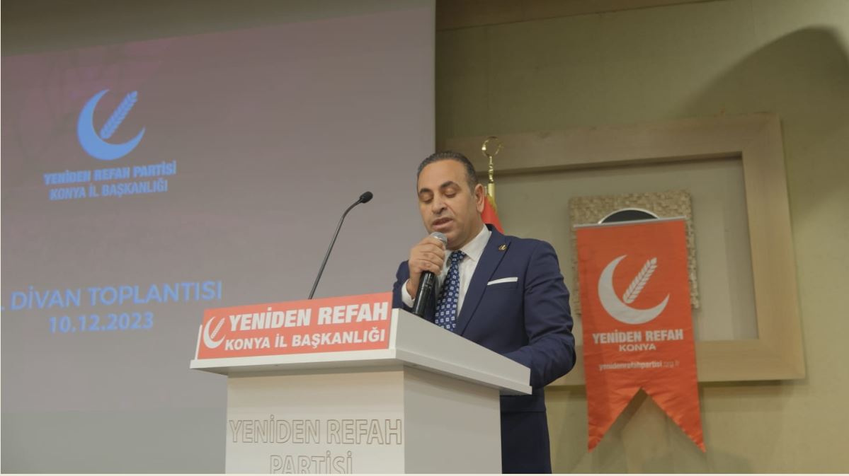  Başkan  Peker ,Konya'da   Yeniden Refah Partisi Hızlı Büyüyor
