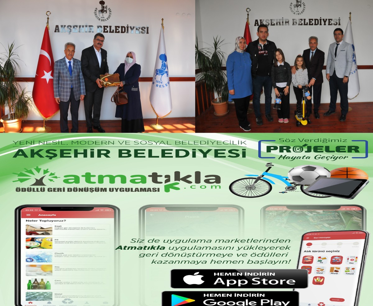 Akşehir Belediyesi'nin Çevre Dostu Projesi 