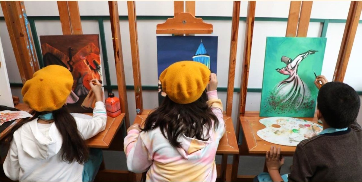 Karatay Kültür Ve Sanat Akademisi Öğrencilerinden Şeb-İ Arus Etkinliği
