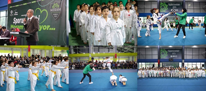 Meram Belediyespor Taekwondocuları Kuşak Terfi Heyecanı Yaşadı