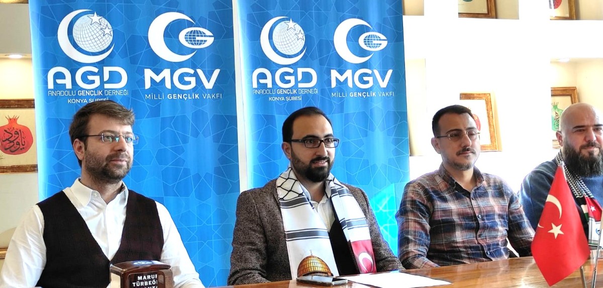 AGD Konya Şube Başkanı Kara: Zulüm karşısında İslam ülkeleri sessiz