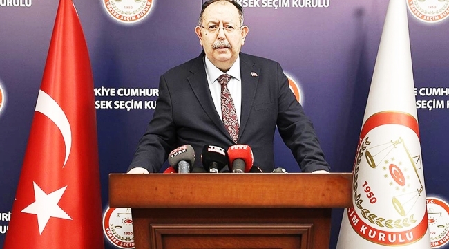 YSK Başkanı Yener: Seçime 36 siyasi parti katılabilecek