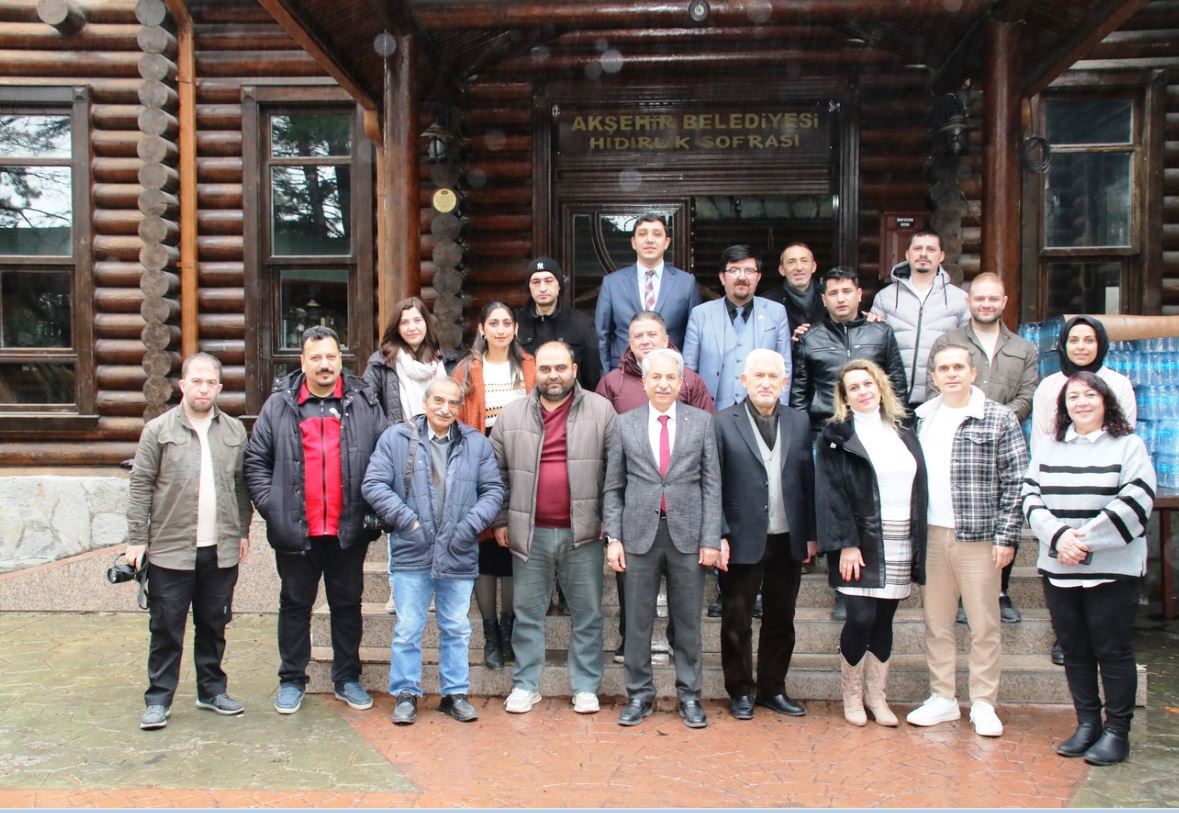 Başkan Akkaya, Akşehir’deki Basın-Yayın Çalışanlarıyla Buluştu