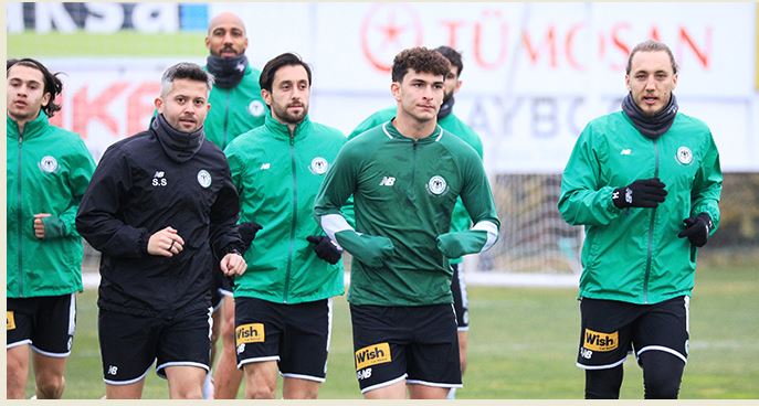 Konyaspor İstanbulspor maçı hazırlıklarına başladı