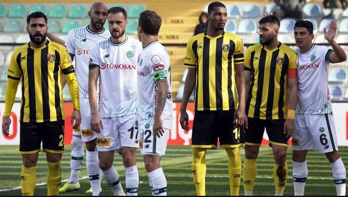 İstanbulspor Konyaspor Maçının İlk Yarısında Gol sesi Çıkmadı 