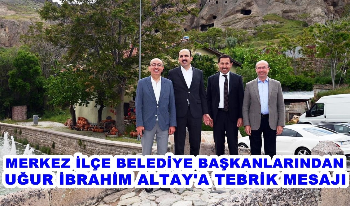 Başkanlardan Altay'a tebrik mesajı