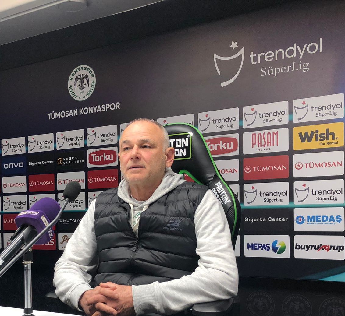 Konyaspor Teknik Direktörü Omerovic, İyi  Mücadele Etmedik 