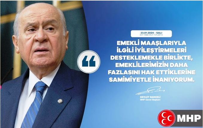 MHP lideri Bahçeli'den Ek Zam Sonrası İlk Açıklaması