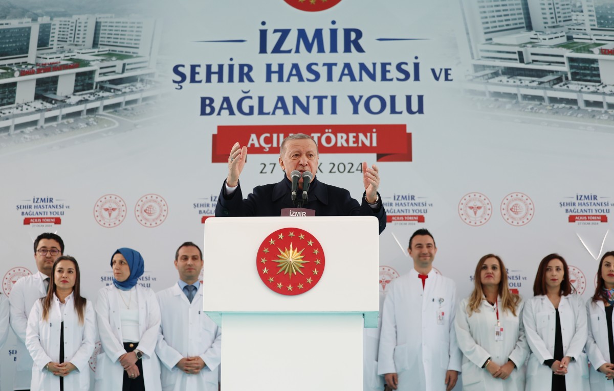 Cumhurbaşkanı Erdoğan, İzmir Bayraklı Şehir Hastanesi’nin açılışını Yaptı 