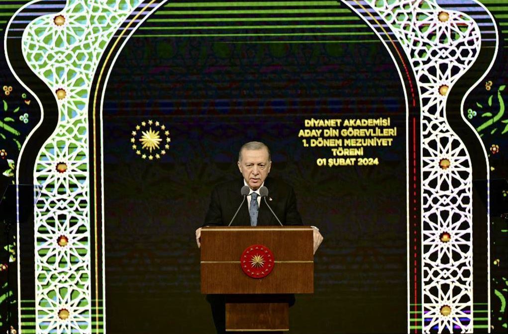 Cumhurbaşkanı Erdoğan: “Görevlerini hakkıyla yapan din görevlileri, mazlumların da umududur”