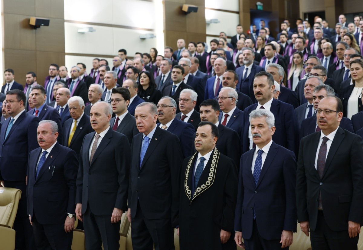 Cumhurbaşkanı Erdoğan, Anayasa Mahkemesi Üyesi Akçil’in yemin törenine katıldı