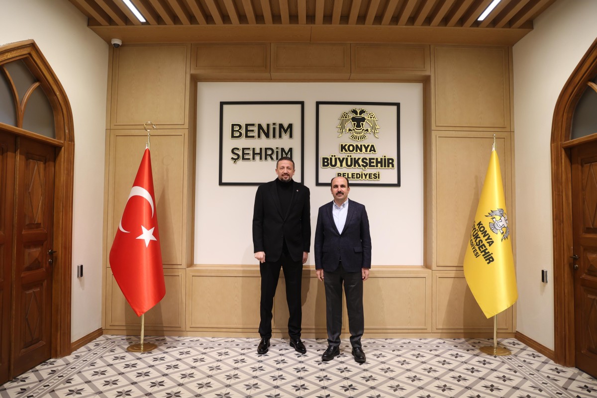 TBF Başkanı Hidayet Türkoğlu Başkan Altay’ı Ziyaret Etti